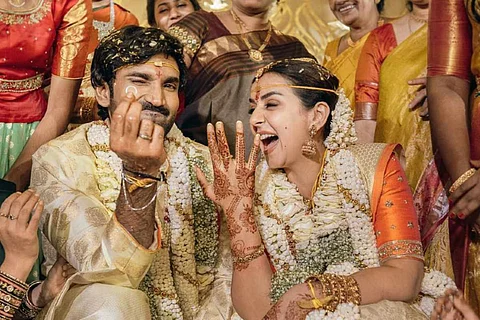 Actors Aadhi Pinisetty, Nikki Galrani get married