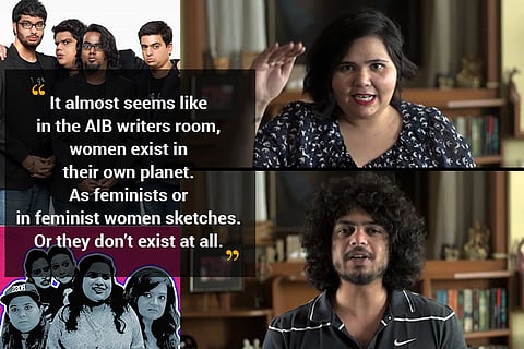Watch: Duo superbly takes down AIB’s feminism, comedy group thanks them for critique
