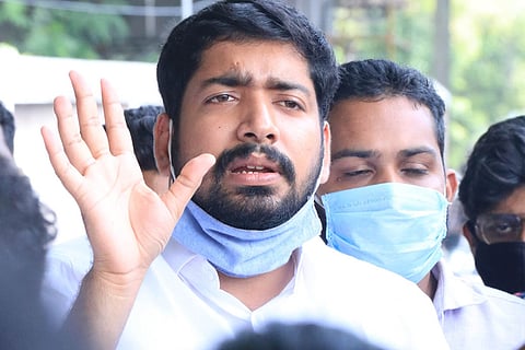 KSU Chairman KM Abhijith