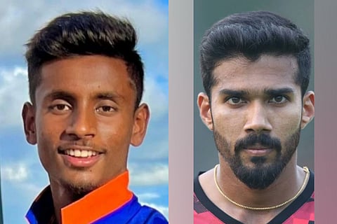 Abhishek Porel and Sandeep Warrier