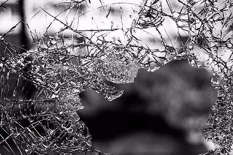 Image of shattered glass