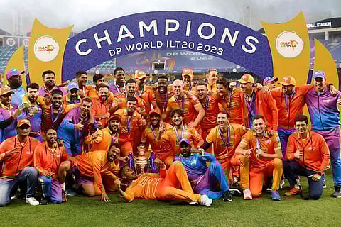 Adani Gulf Giants win ILT20 title