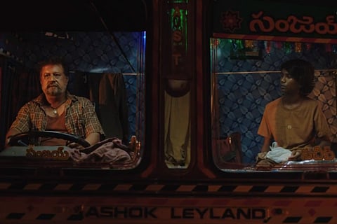 Screenshot from the Telugu series Addham
