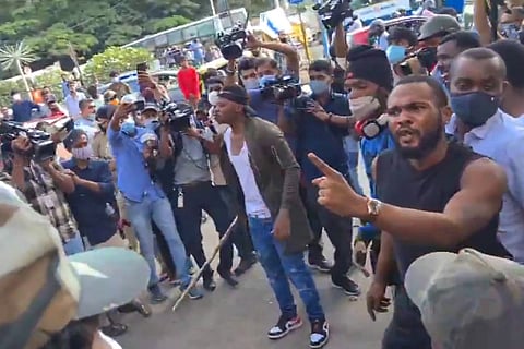 Protest at Bengaluru police station over African man's death in police custody in Bengaluru, turns violent