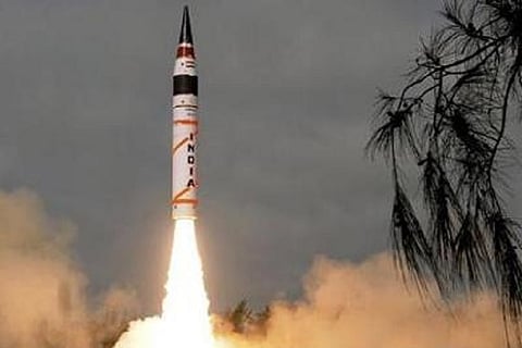 India test fires indigenous inter-continental Agni-V missile off Odisha coast