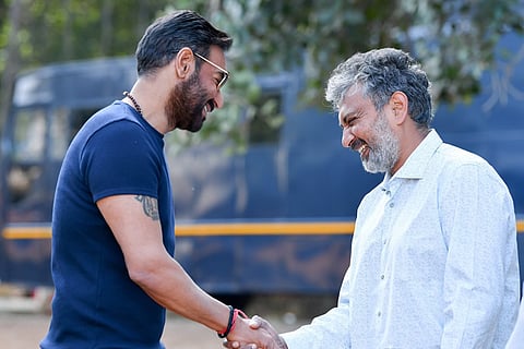 Ajay Devgn joins Rajamouli’s ‘RRR’ shoot