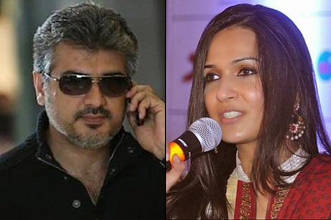 Collage of Ajith and Soundarya Rajinikanth