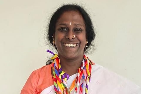 Trans rights activist Akkai Padmashali
