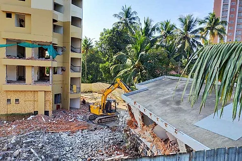 Maradu apartments demolition on track, but contractor may be changed: Officials