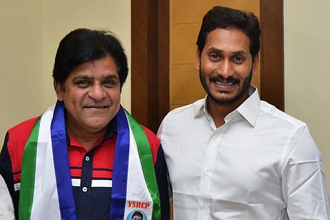 Telugu actor Ali and TDP's Devineni Chandrasekhar join YSRCP