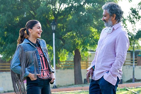 Alia Bhatt and SS Rajamouli