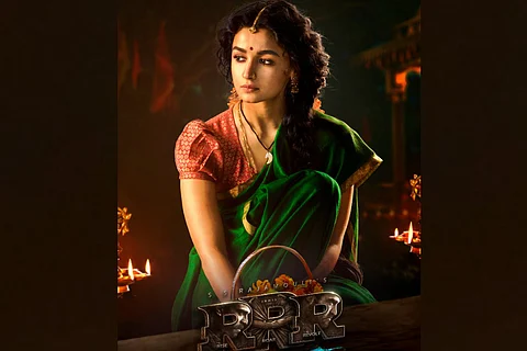 Alia Bhatt's first look from RRR movie