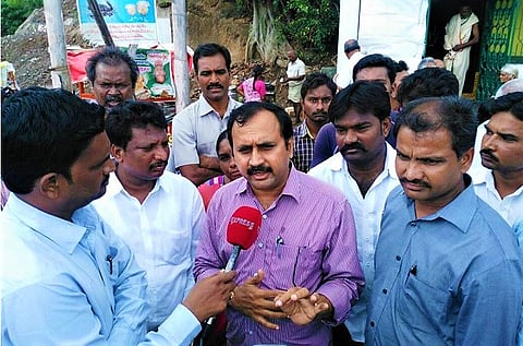YSRCP MLA arrested for obstructing land acquisition in Amaravati, after CRDA complaint