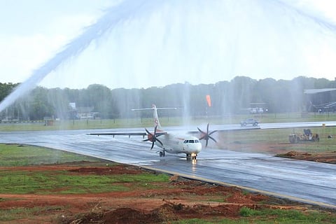 After 50 years, Jaffna airport welcomes first flight from Tamil Nadu
