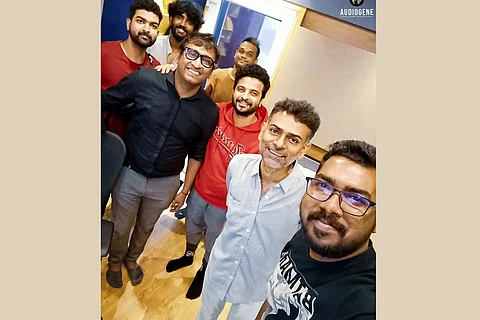 Alphonse and team at studio