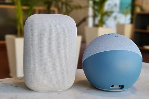 Google Nest Audio and Amazon Echo 4th Gen