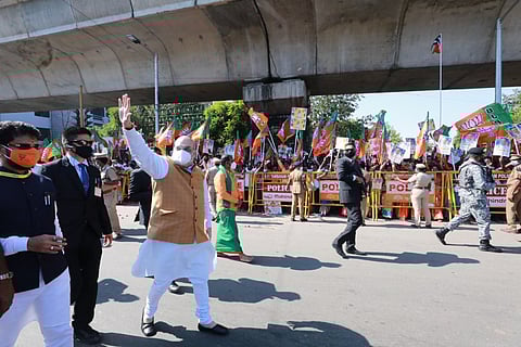 Amit Shah in Chennai