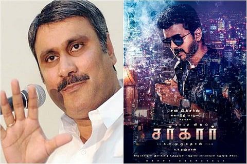 Anbumani Ramadoss slams Vijay for smoking in 'Sarkar' poster, fans incensed