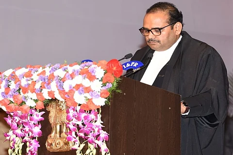 Justice JK Maheshwari sworn-in as first Chief Justice of Andhra Pradesh High Court
