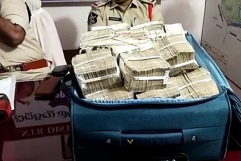 Nearly Rs 2 crore cash seized from bus passengers in Andhra Pradesh in NTR district