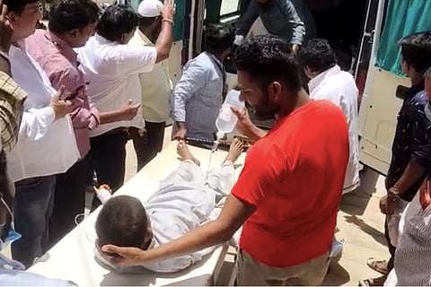 One of the boys who fell ill due to food poisoning at Andhra madrassa