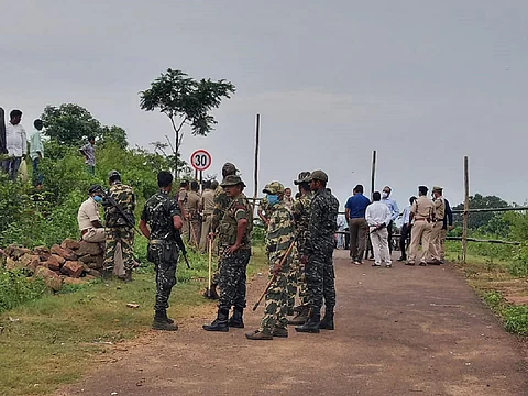 Andhra Odisha border representation image