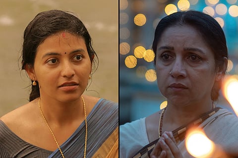 Anjali on the left and Revathy on the right