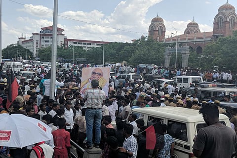Karunanidhi's funeral: Procession to start at 4 pm, DMK HQ gives the route