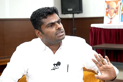 BJP leader K Annamalai