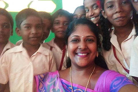 This TN govt-school teacher sold her jewellery to give students a classroom they deserve