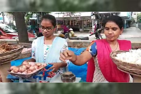 Anusha along with her mother