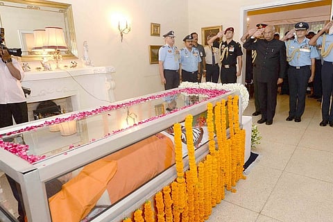 17-gun salute, Fly-past as India bids adieu to Marshal Arjan Singh