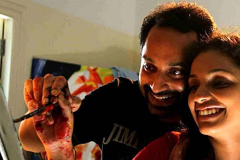 Fahadh and Ann Augustine
