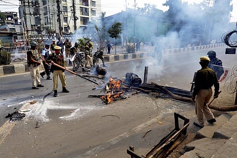 All train services to Tripura, Assam suspended, 12 companies of RPSF dispatched