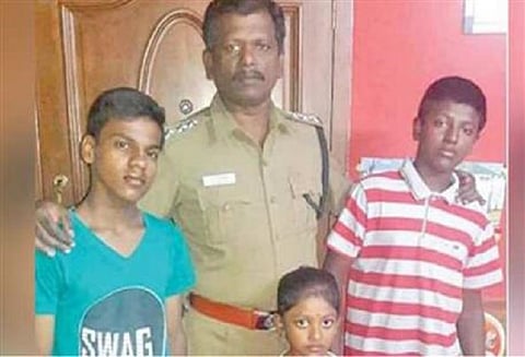 Chennai police officer adopts 12-year-old boy whose mother was murdered