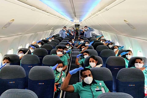 Indian nurses fly to Dubai to help UAE in COVID care