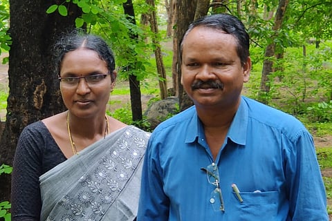 Athram Suguna and Athram Bhujanga Rao have been booked under UAPA