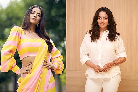 Avika Gor and Malavika Nair