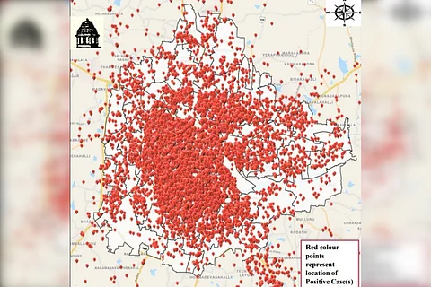 Bengaluru has 5,598 containment zones, majority of them are in south zone