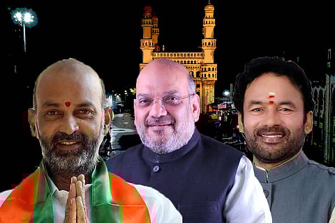 From four seats to 48: How the BJP has grown in the Hyderabad municipal polls