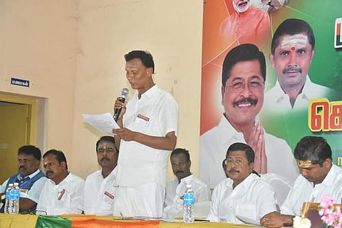 BJP coimbatore district meeting