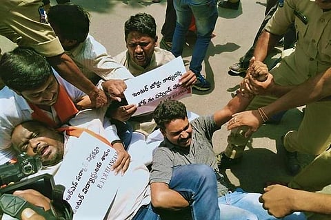 Telangana Inter results: Families of students who died by suicide still await justice
