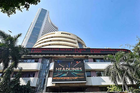 A file photo of the Bombay Stock Exchange