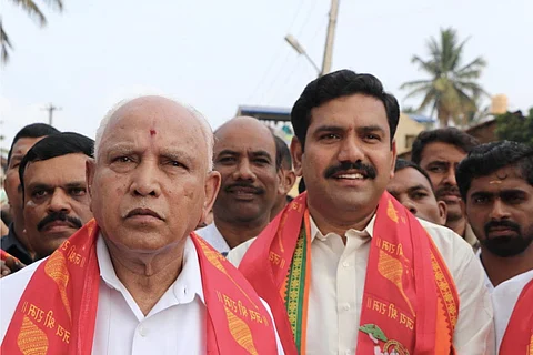 Yediyurappa says he is giving up his Shikaripura seat for son Vijayendra