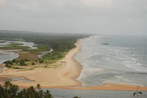 Baindur Beach from Ottinane sunset point