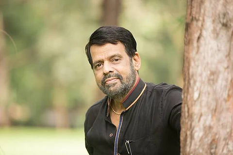 Image featuring Balachandra Menon wearing black shirt