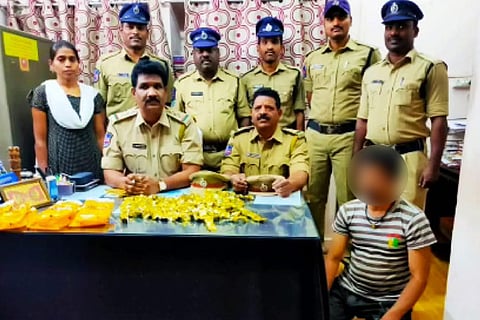 Watch: Over 200 ganja chocolates seized in Hyderabad