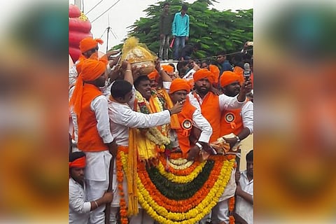 India’s most expensive laddu? 21 kg Ganesh laddu goes for whopping Rs 15.6 lakh at Hyd auction