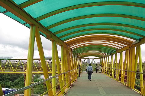 Bellandur skywalk to be built with CSR funds, MP promises it will be up in 3 months