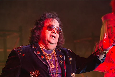 File photo of Bappi Lahiri who passed away in Mumbai